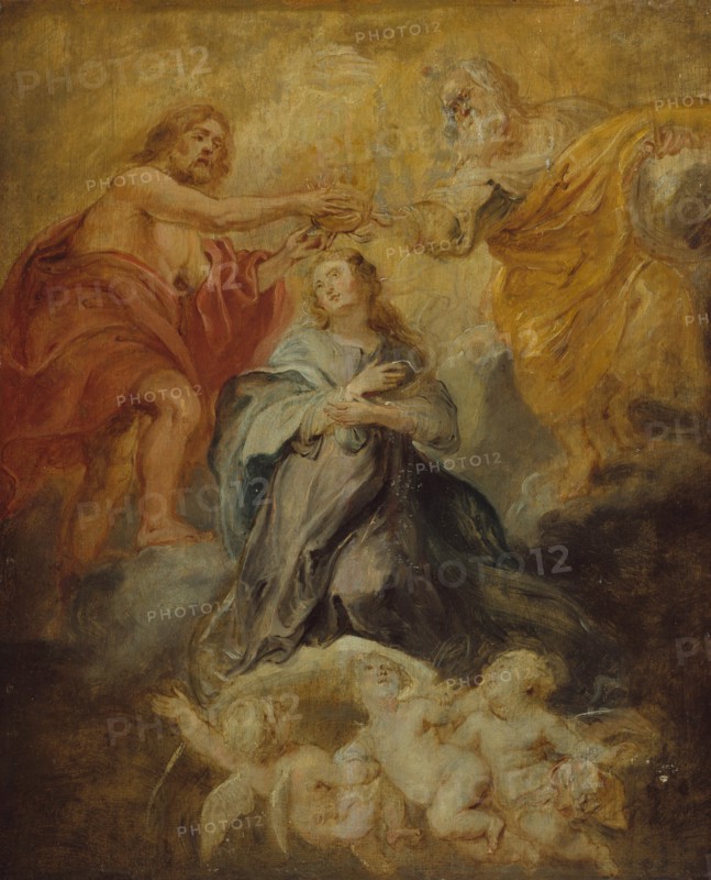 The Coronation of the Virgin, ca. 1632-33. Creator: Peter Paul Rubens.