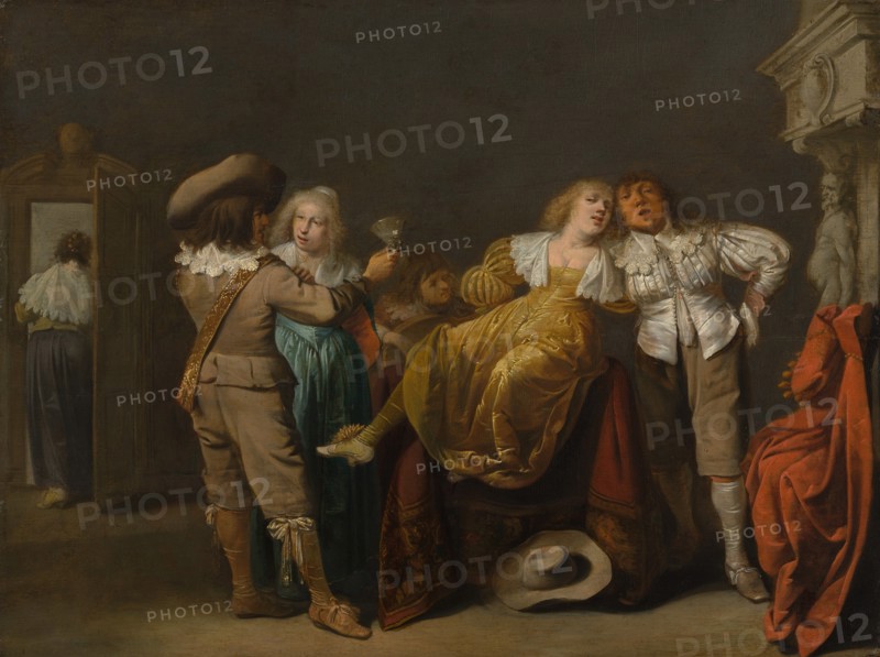 A Party of Merrymakers, ca. 1635-38. Creator: Pieter Jansz. Quast.