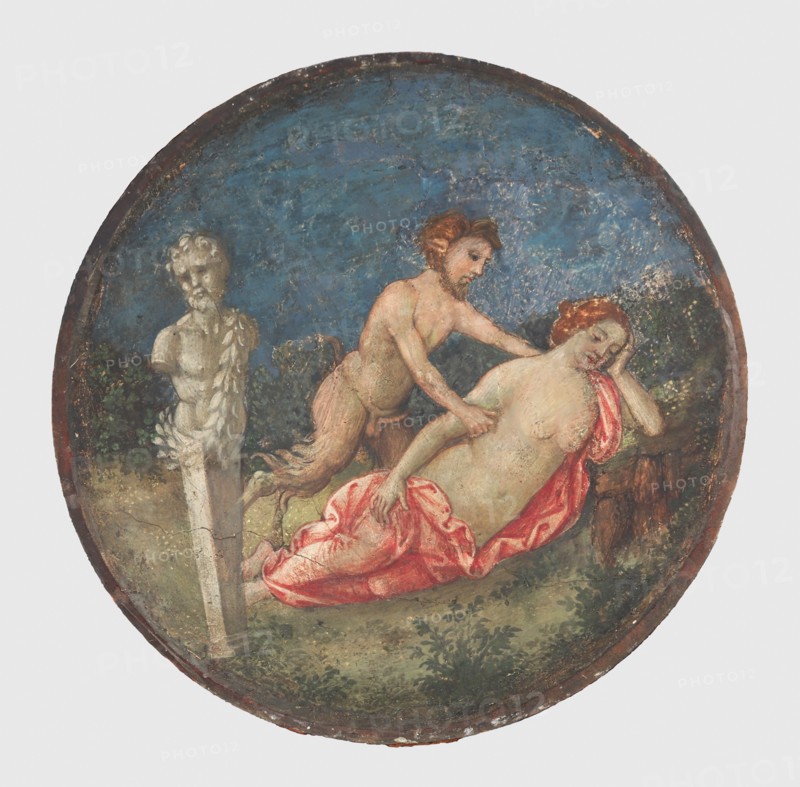 Jupiter and Antiope, ca. 1509. Creator: Bernardino Pinturicchio.