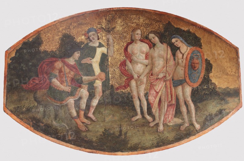 Judgment of Paris, ca. 1509. Creator: Bernardino Pinturicchio.