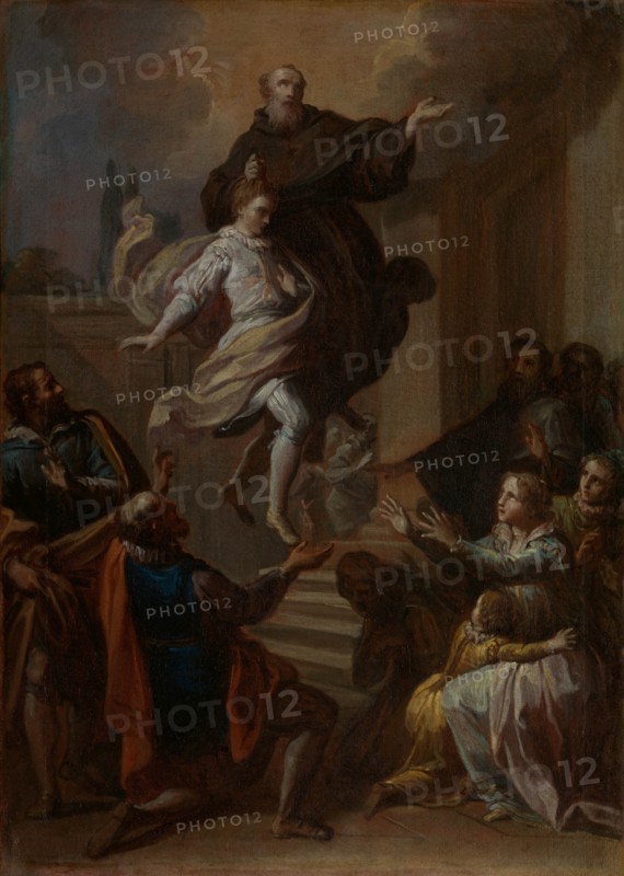 A Miracle of Saint Joseph of Cupertino (1603-1663), 1750. Creator: Placido Costanzi.