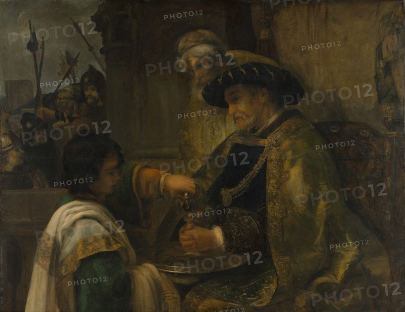 Pilate Washing His Hands, probably 1660s. Creator: Style of Rembrandt (Dutch, 17th century).