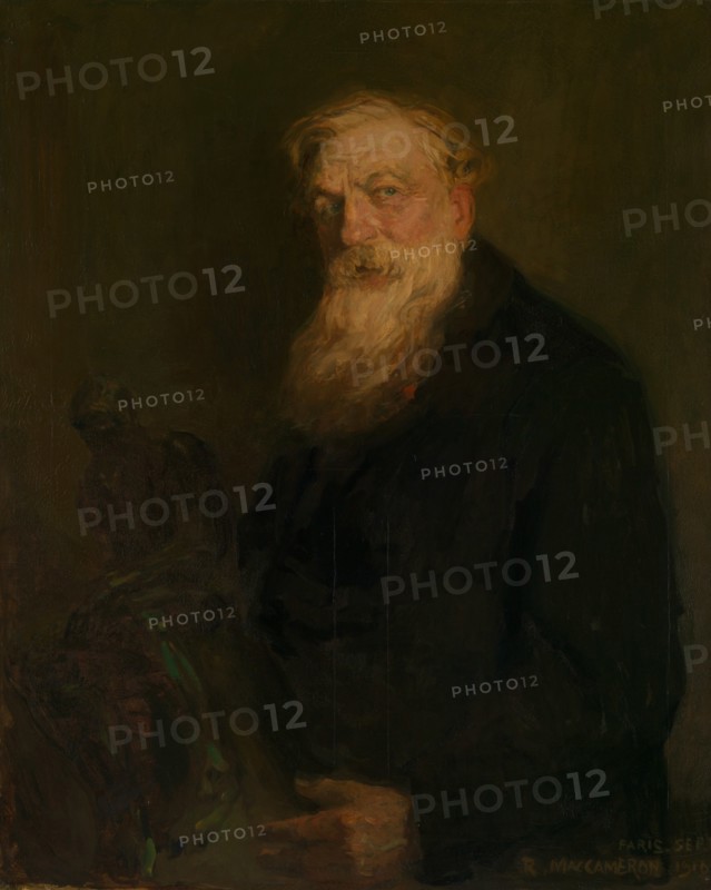 Auguste Rodin, 1910. Creator: Robert MacCameron.