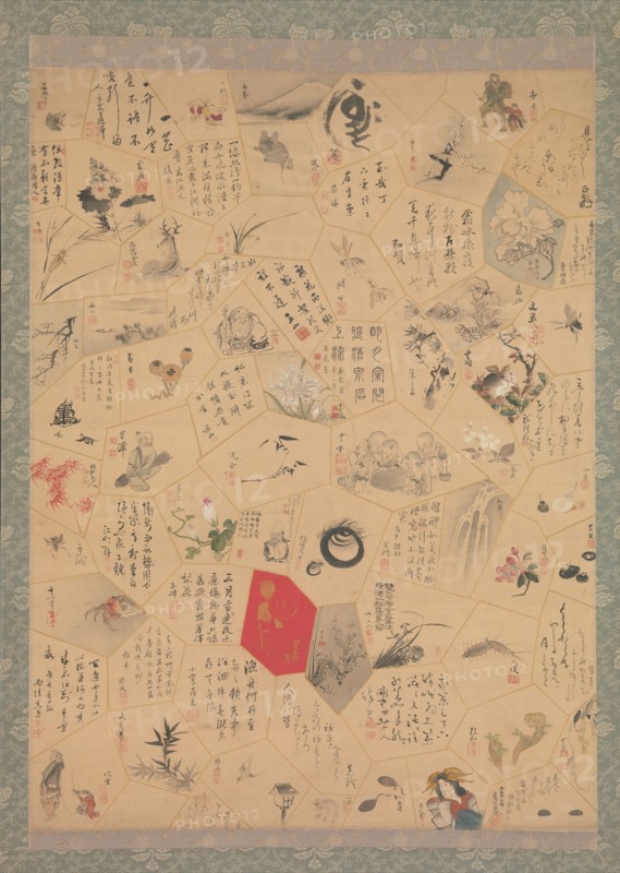 Miscellaneous Paintings and Calligraphy for the Third Year of the Bunsei Era, 1820. Creator: Tani Buncho.