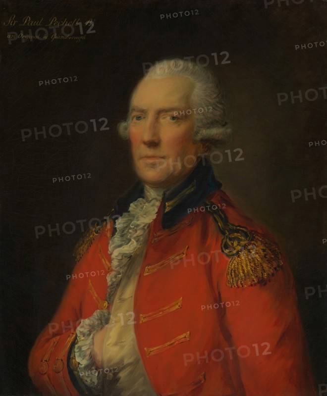 Lieutenant Colonel Paul Pechell (1724-1800). Creator: Thomas Gainsborough.