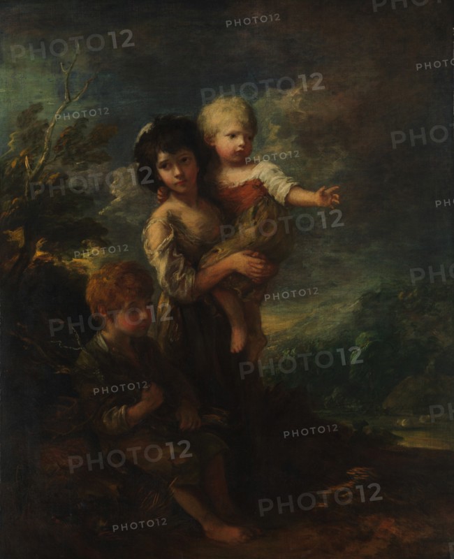 Cottage Children (The Wood Gatherers), 1787. Creator: Thomas Gainsborough.