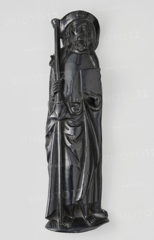 Saint James, ca. 1410. Creator: Workshop of Santiago de Compostela.