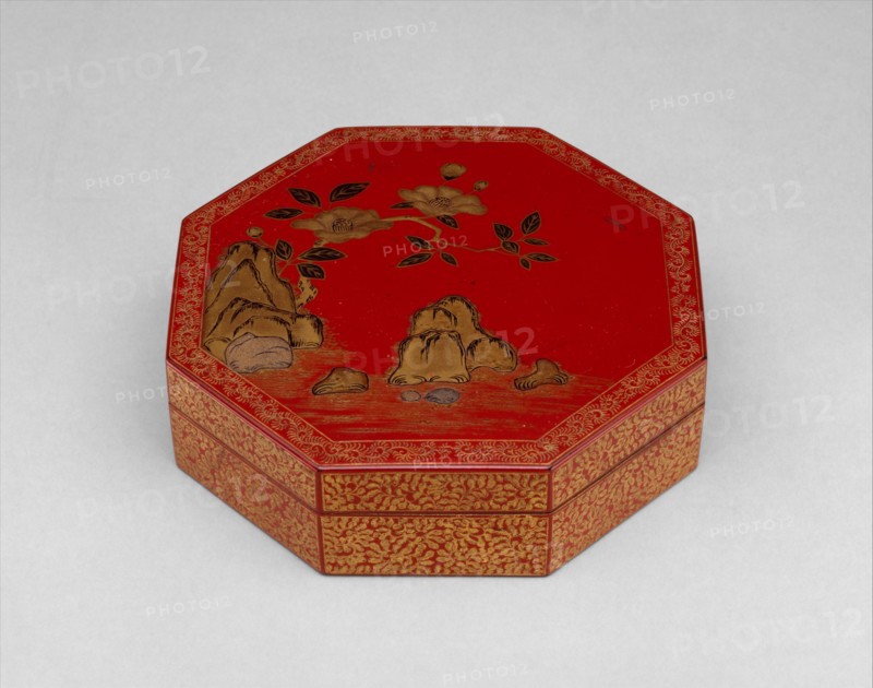 Octagonal incense box, 17th century. Creator: Unknown.