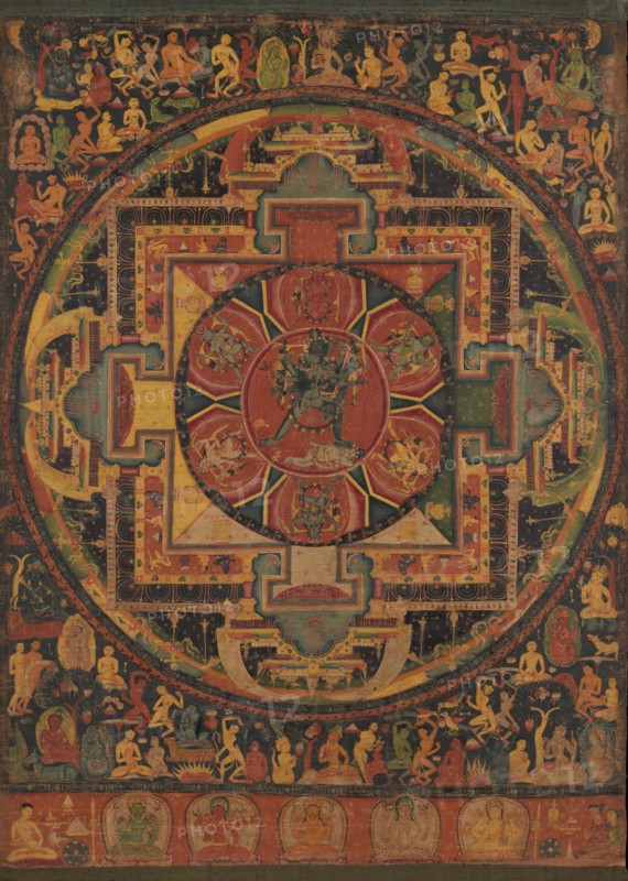 Chakrasamvara Mandala, ca. 1100. Creator: Unknown.