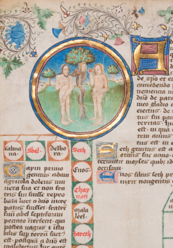 Genealogical Chronicle of the Kings of England, 1466-67. Creator: Unknown.