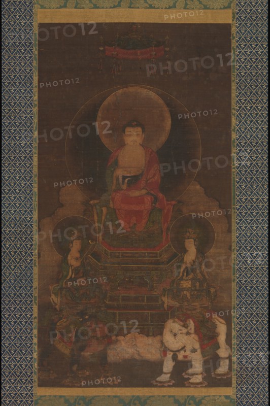 Shaka (Shakyamuni) Triad, 13th century. Creator: Unknown.
