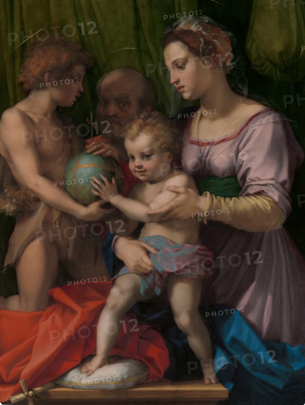 The Holy Family with the Young Saint John the Baptist, ca. 1528. Creator: Andrea del Sarto.