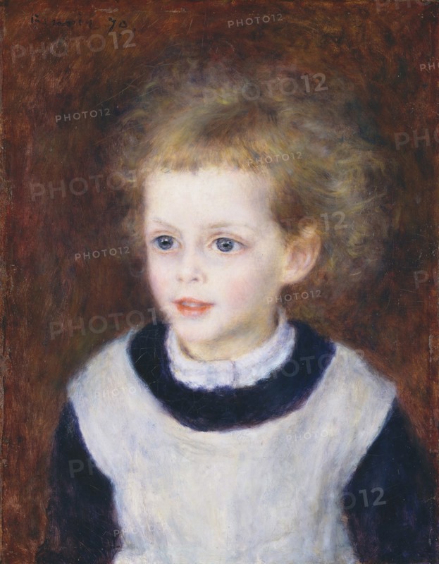 Marguerite-Thérèse (Margot) Berard (1874-1956), 1879. Creator: Pierre-Auguste Renoir.