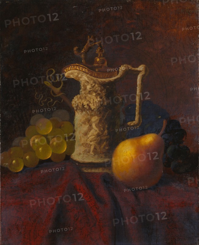 Still Life with Ewer and Fruit. Creator: Carducius Plantagenet Ream.