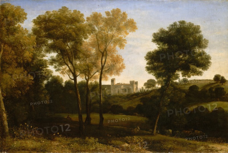 View of La Crescenza, 1648-50. Creator: Claude Lorrain.