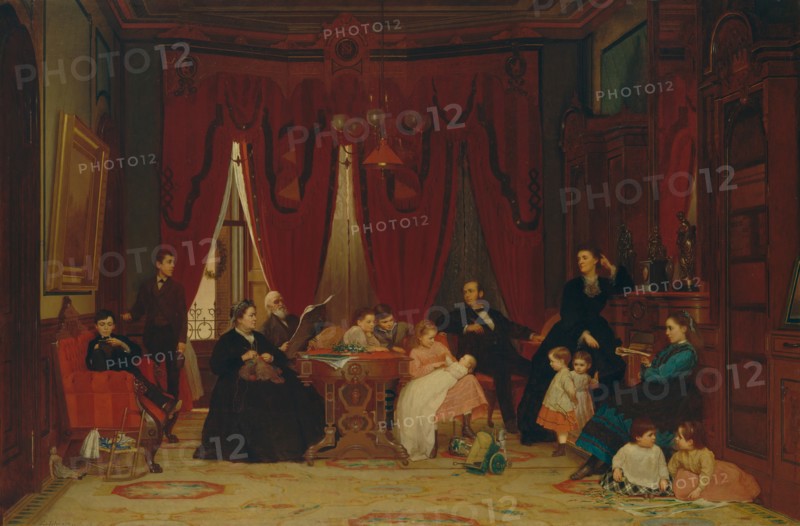 The Hatch Family, 1870-71. Creator: Eastman Johnson.