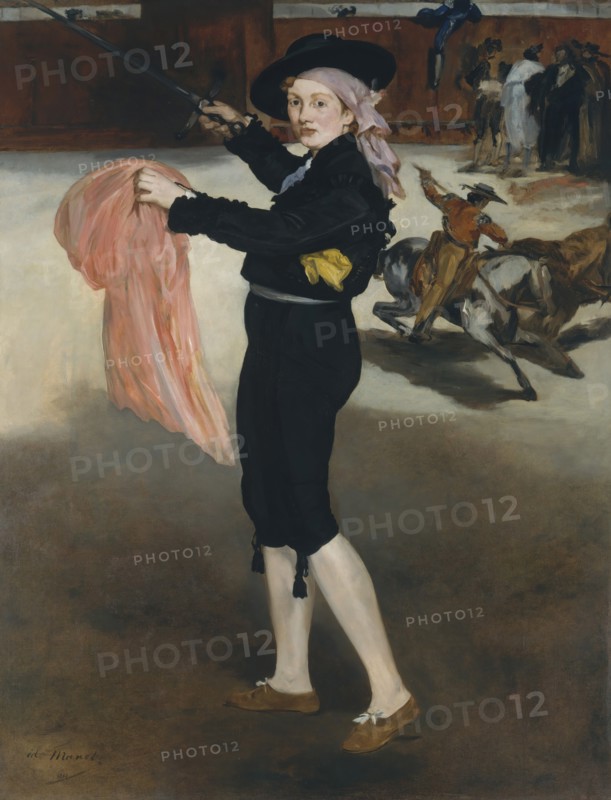 Mademoiselle V. . . in the Costume of an Espada, 1862. Creator: Edouard Manet.