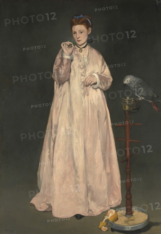 Young Lady in 1866, 1866. Creator: Edouard Manet.