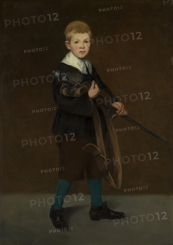 Boy with a Sword, 1861. Creator: Edouard Manet.