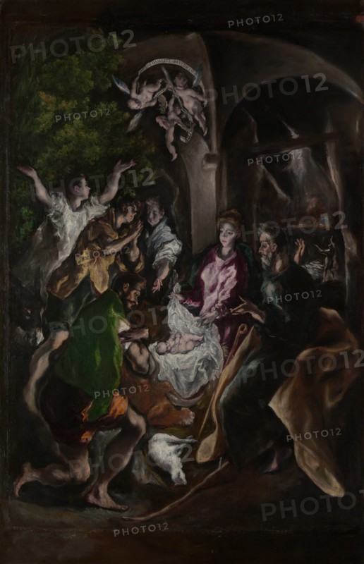 The Adoration of the Shepherds, ca. 1605-10. Creator: El Greco.