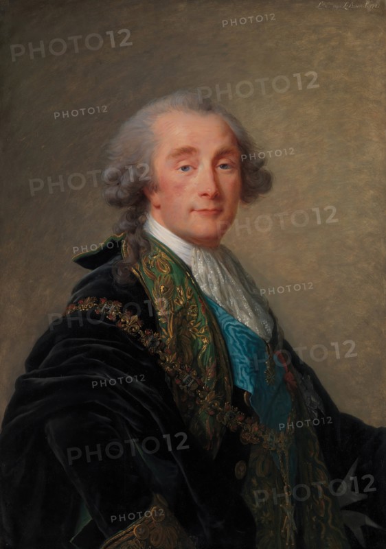 Alexandre Charles Emmanuel de Crussol-Florensac (1743-1815), 1787. Creator: Elisabeth Louise Vigee-LeBrun.
