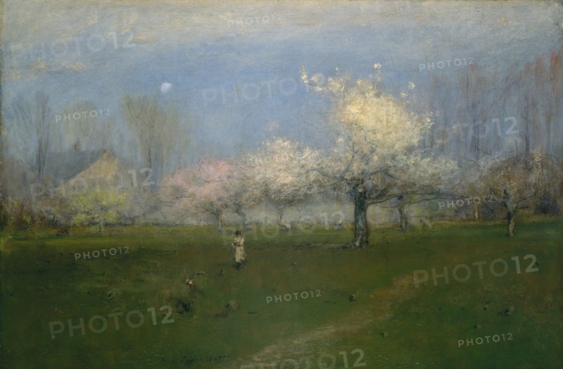 Spring Blossoms, Montclair, New Jersey, ca. 1891. Creator: George Inness.