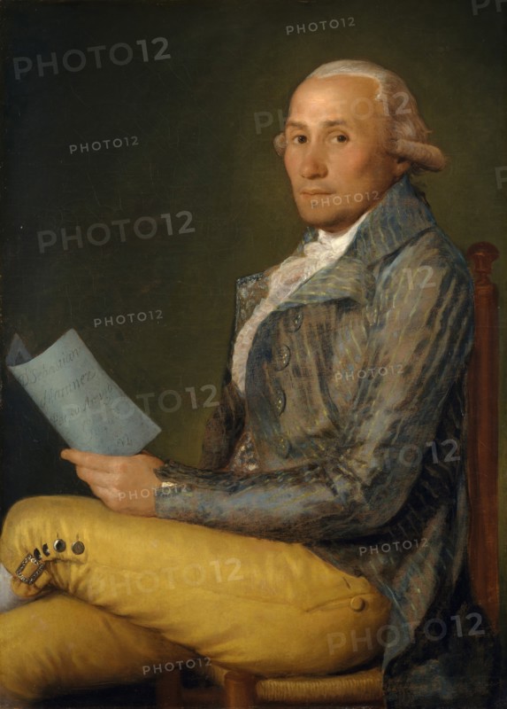 Sebastián Martínez y Pérez (1747-1800), 1792. Creator: Francisco Goya.
