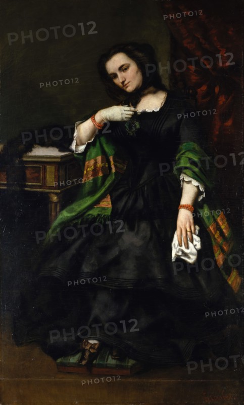 Madame Auguste Cuoq (Mathilde Desportes, 1827-1910), ca. 1852-57. Creator: Gustave Courbet.