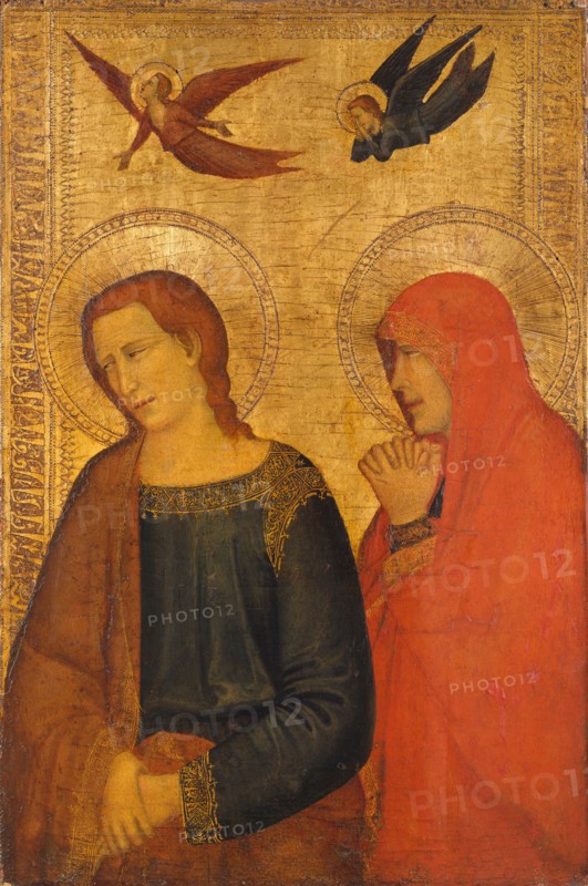 Saints John the Evangelist and Mary Magdalene, ca. 1335-45. Creator: Unknown.