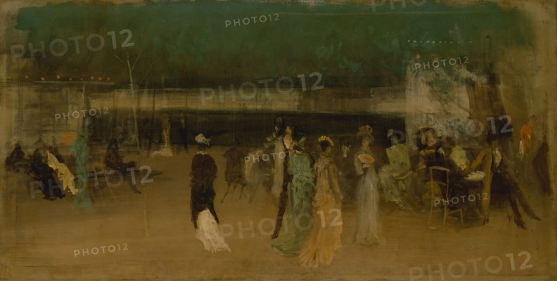 Cremorne Gardens, No. 2, ca. 1870-80. Creator: James Abbott McNeill Whistler.