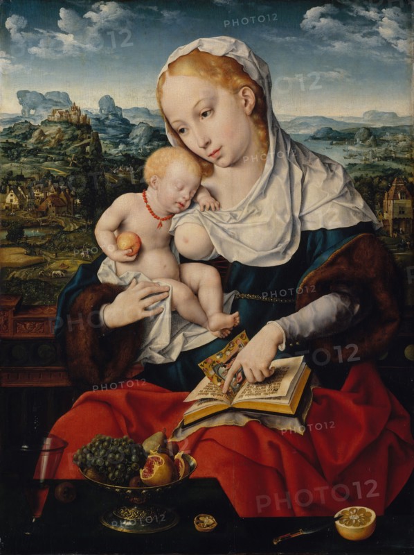 Virgin and Child, ca. 1525. Creator: Joos van Cleve.