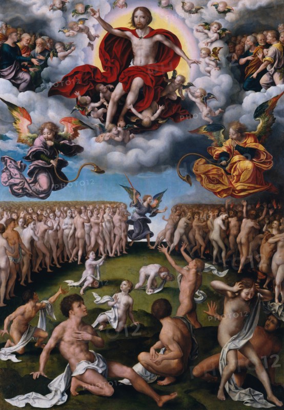 The Last Judgment, ca. 1520-25. Creator: Joos van Cleve.
