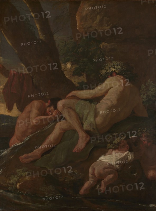 Midas Washing at the Source of the Pactolus, ca. 1627. Creator: Nicolas Poussin.
