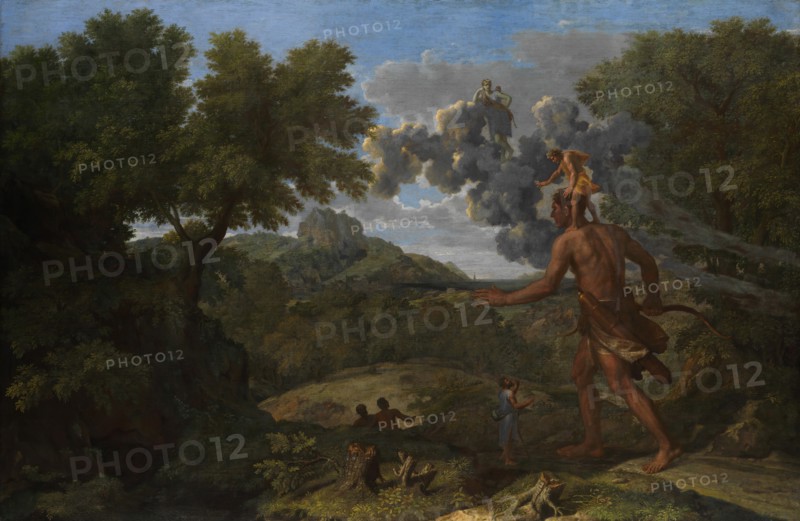 Blind Orion Searching for the Rising Sun, 1658. Creator: Nicolas Poussin.