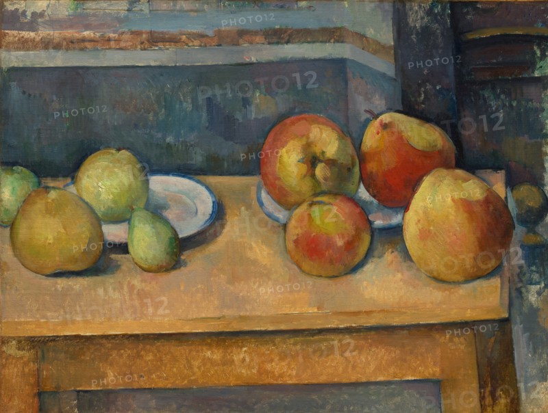 Still Life with Apples and Pears, ca. 1891-92. Creator: Paul Cezanne.