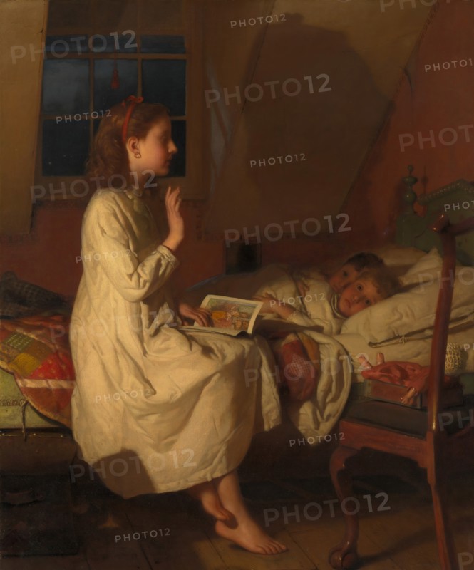 Story of Golden Locks, ca. 1870. Creator: Seymour Joseph Guy.