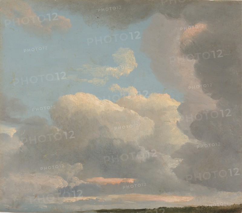 Cloud Study (Early Evening), ca. 1786-1806. Creator: Simon Alexandre Clement Denis.