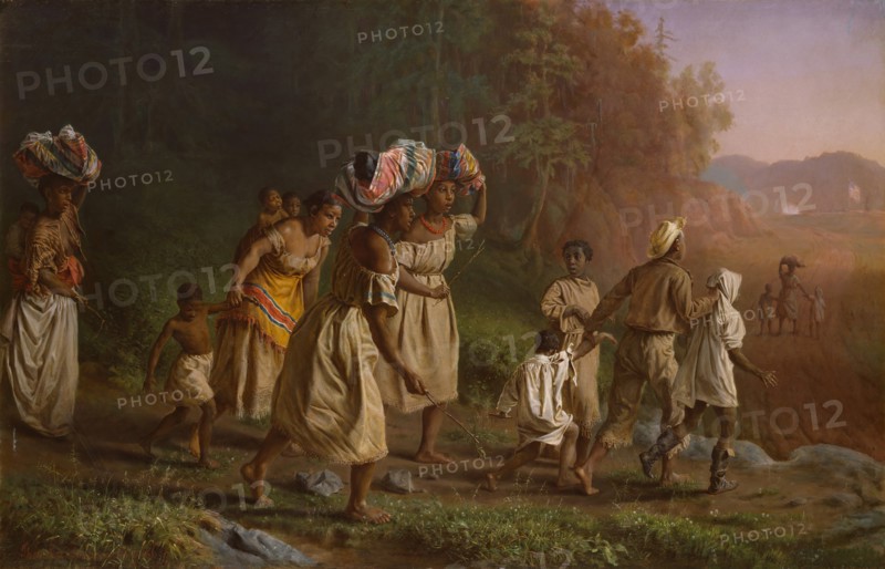 On to Liberty, 1867. Creator: Theodor Kaufmann.