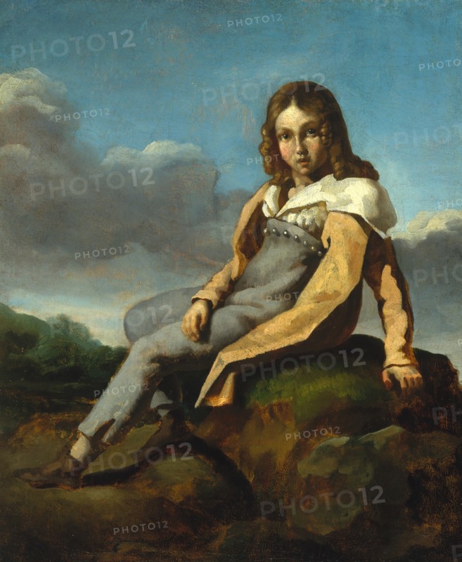 Alfred Dedreux (1810-1860) as a Child, ca. 1819-20. Creator: Theodore Gericault.