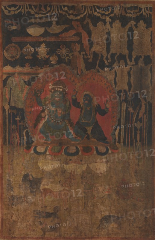 Offerings to Wrathful Deities, late 16th-17th century. Creator: Unknown.