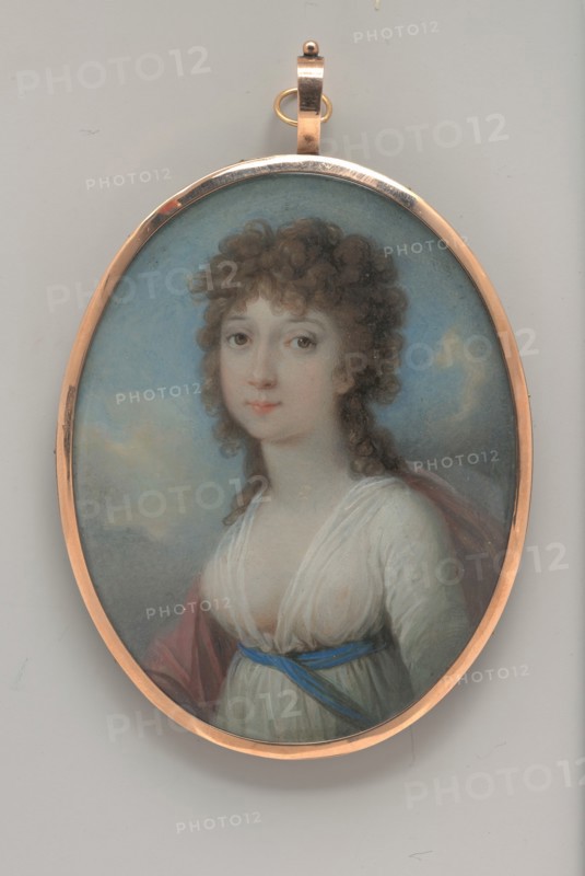 Portrait of a Lady, ca. 1805. Creator: Adolf Ulric Wertmüller.