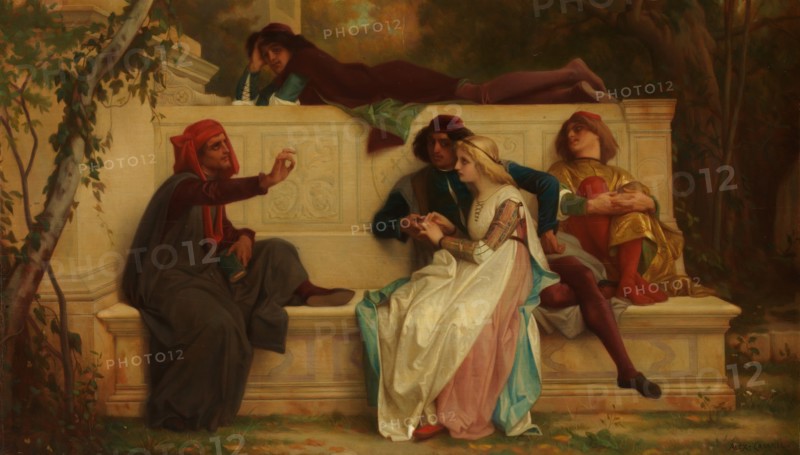 Florentine Poet, 1861. Creator: Alexandre Cabanel.