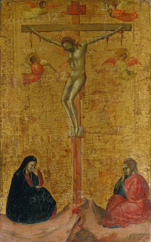 The Crucifixion, ca. 1325-30. Creator: Bernardo Daddi.