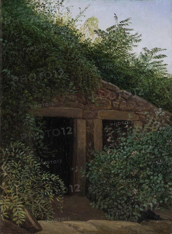 An Overgrown Mineshaft, ca. 1824. Creator: Carl Gustav Carus.