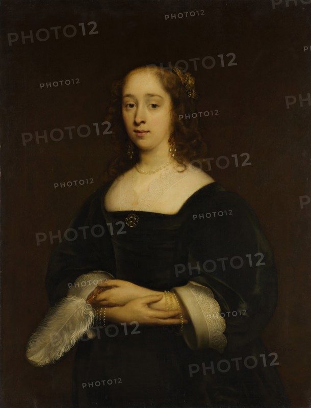 Portrait of a Woman, 1648. Creator: Cornelis Janssens van Ceulen.