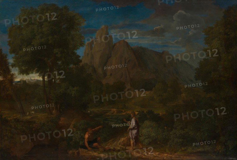 Mercury and Battus. Creator: Francisque Millet.