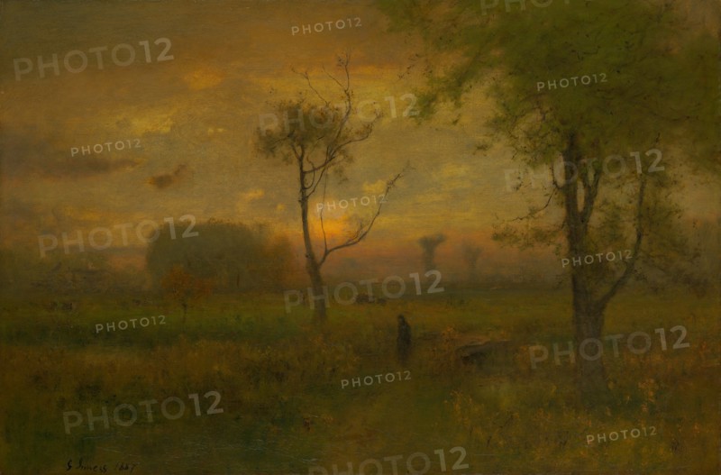 Sunrise, 1887. Creator: George Inness.