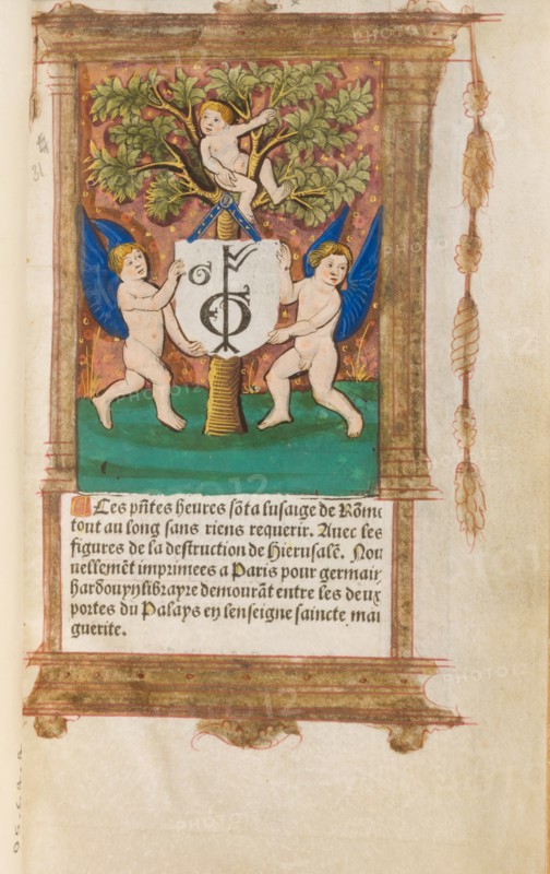 Book of Hours, 1518-21. Creators: Gilles Hardouyn, Germain Hardouyn.