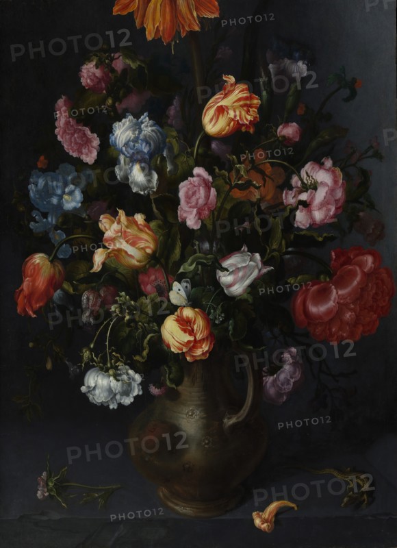 A Vase with Flowers, probably 1613. Creator: Jacob Vosmaer.