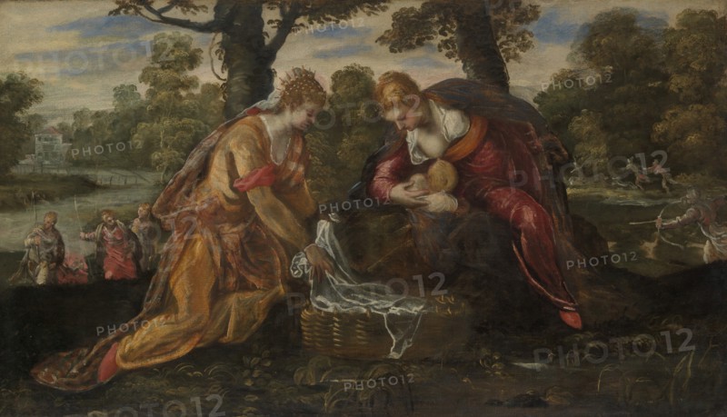 The Finding of Moses, 1560s?. Creator: Jacopo Tintoretto.